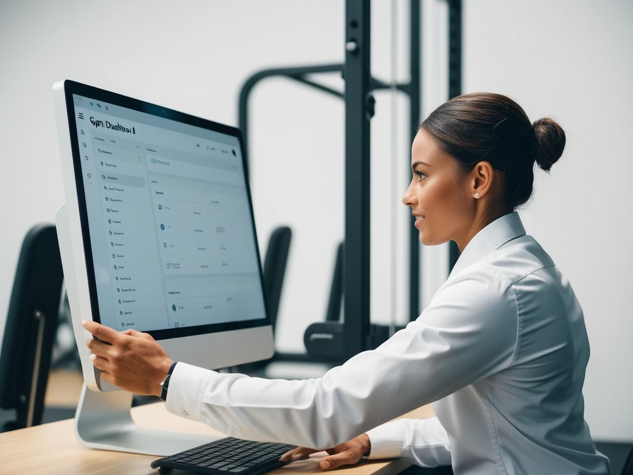 GymNav admin dashboard